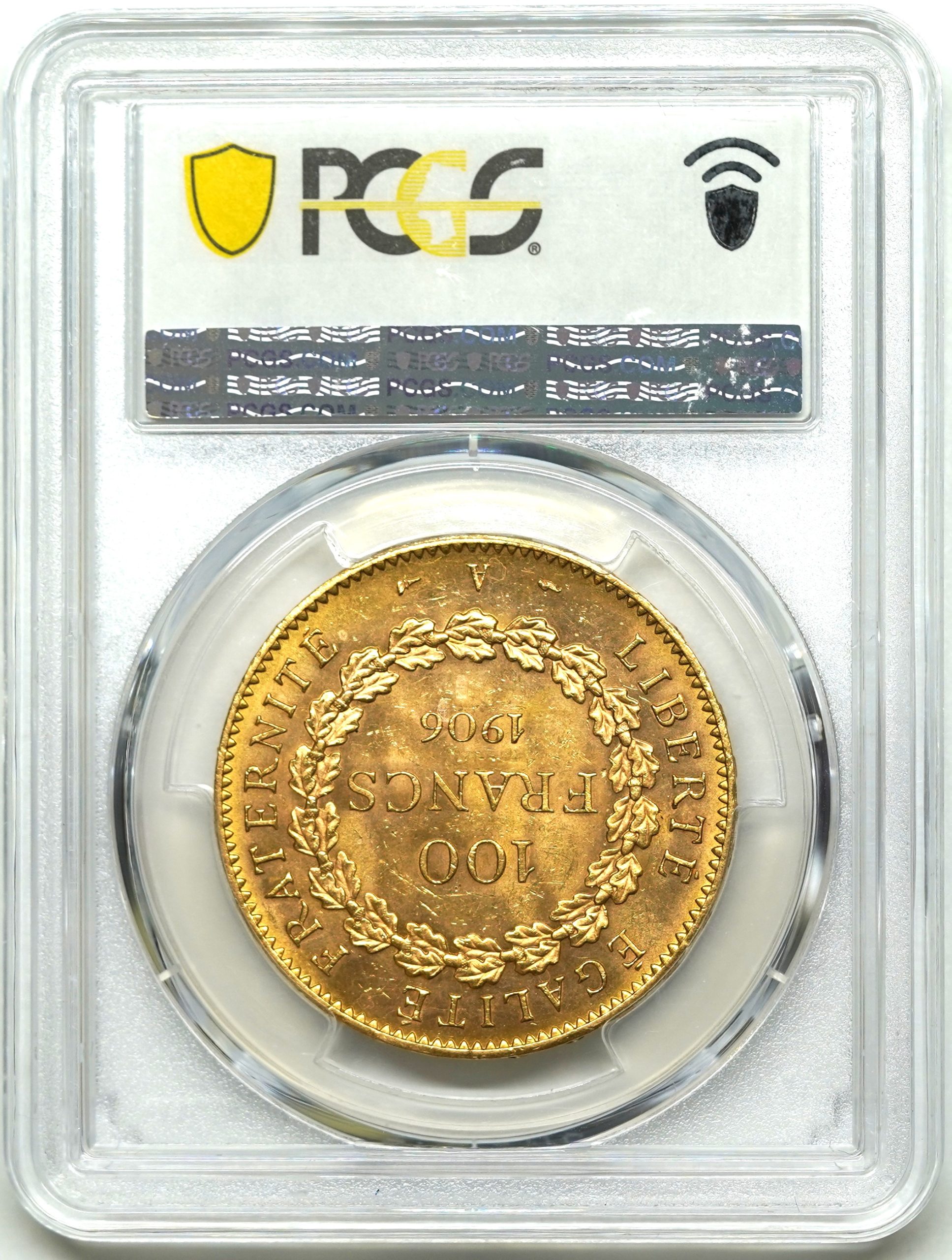 Sold】【ミントエラー】1906年 フランス 100フラン金貨 Mint Error ...